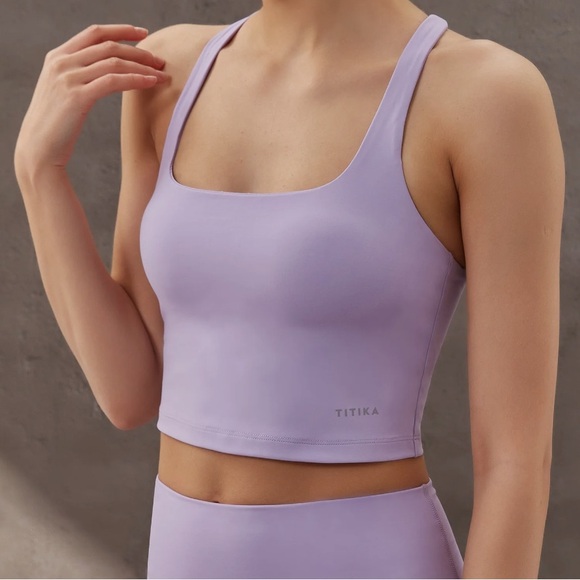 Purple Sports Bra - Picture 3 of 5